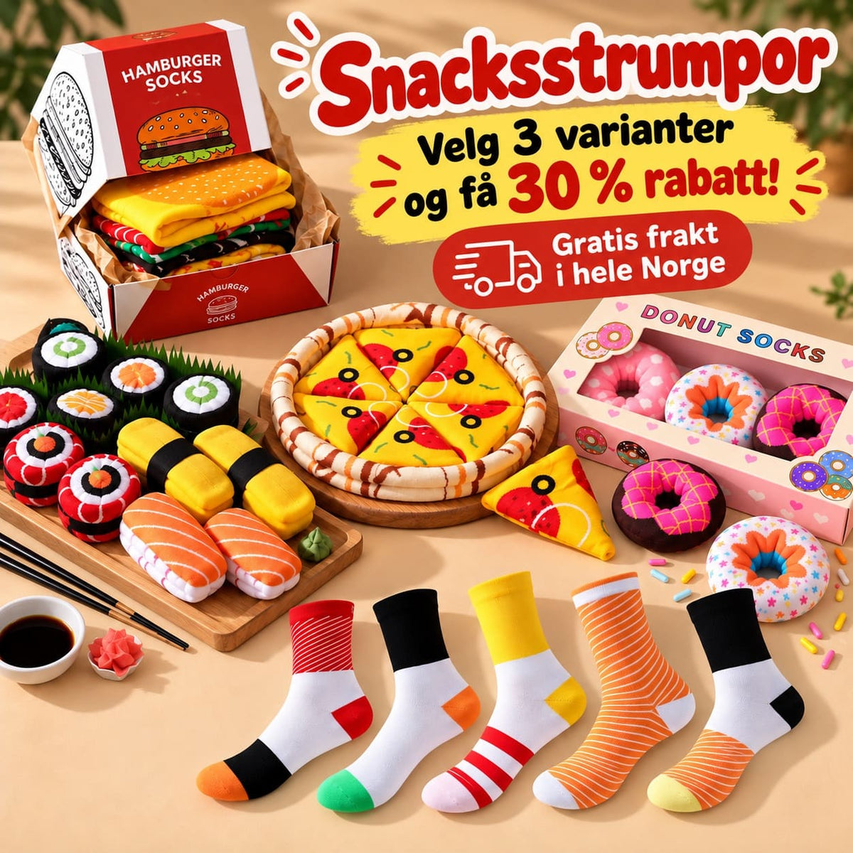 Eazypeasy Sokkebuffet