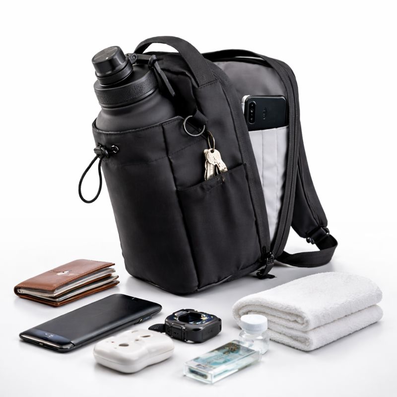 GymSafe - Magnetisk Gymväska för dina Värdesaker