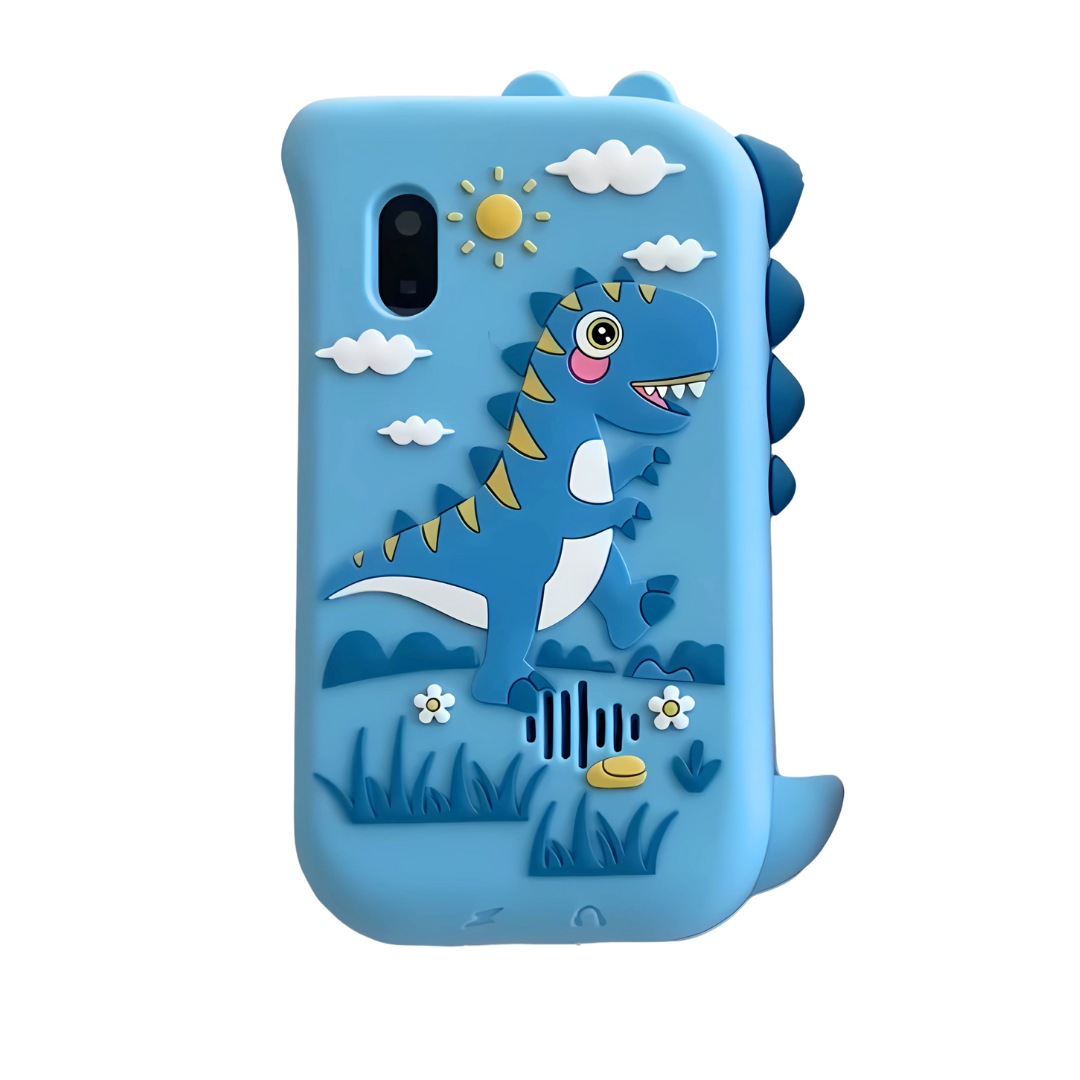 Rolig telefon med busiga djur
